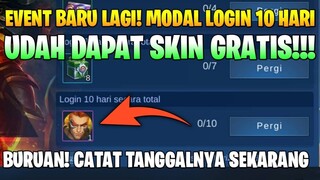 CARA DAPATKAN SKIN GRATIS HANYA LOGIN DI EVENT TERBARU MOONTON | MOBILE LEGENDS BANG BANG