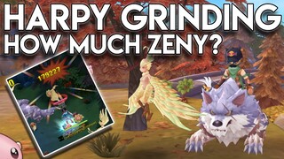 HARPY GRINDING, How Much Zeny? - Ragnarok Mobile SEA