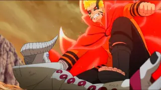 Baryon Mode Humiliates Issiki in Power - Naruto Almost Ends Isshiki Remaining Life
