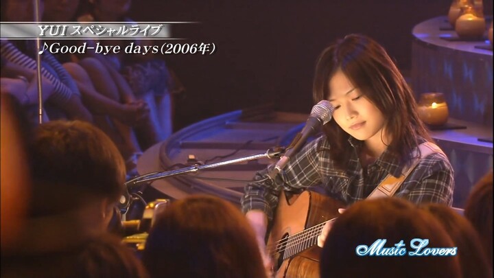 (2007.09.30) YUI - Good-bye days | Music Lovers | English Subtitle