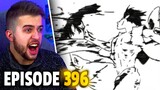 LUFFY PUNCHES CELESTIAL DRAGON!! One Piece Episode 396 REACTION + REVIEW