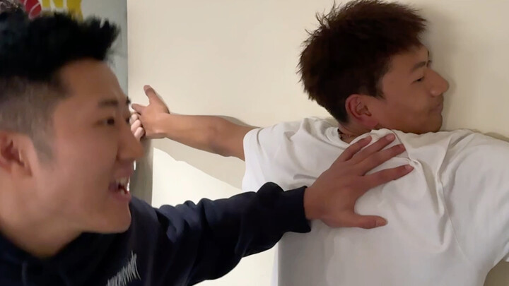 16-year-old teenager showcases an incredible arm span!! His natural talent practically bursts off th