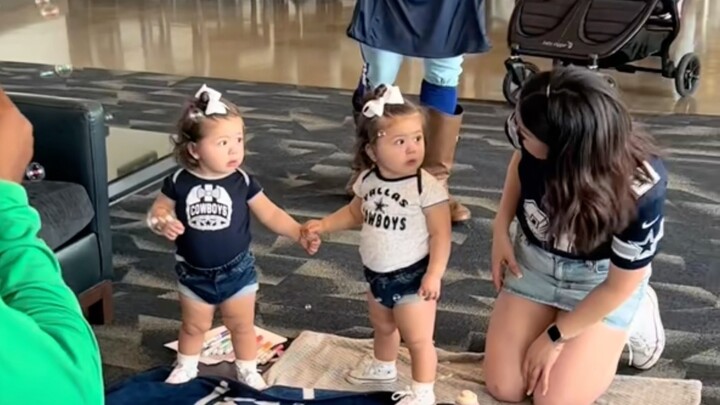 (จู๋จี้) ได้รับเชิญให้เยี่ยมชมสนามซ้อมของทีมดัลลาส คาวบอยส์ NFL