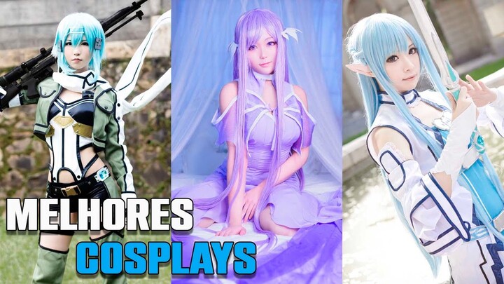 OS MELHORES COSPLAYS DE SWORD ART ONLINE !!!