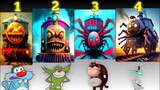 Best 4 Choo Choo Charles Horror Game With Oggy and Jack