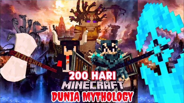 200 Hari Di Minecraft Dunia Mythology