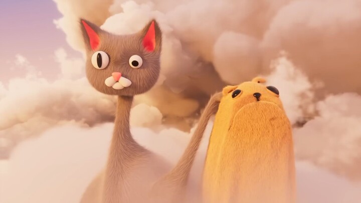 ถึงแมวจะแปลกไปนิด แต่ก็น่ารักจริงๆ! ภาพยนตร์สั้นแอนิเมชั่น 3 มิติ "ไปว่าวกันเถอะ!"