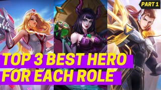 BEST META HEROES FOR SOLO RANK | MOBILE LEGENDS BEST META HEROES (SEPTEMBER 2021)