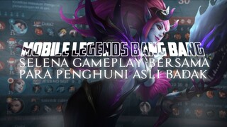 MLBB Gameplay Selena roam awal season bersama Sistem hitam