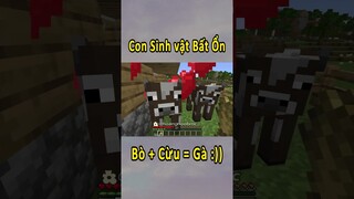 Anh Đen Xì Xì Phát Hiện Sinh Vật Bất Ổn Nhất Minecraft 🤣 #shorts