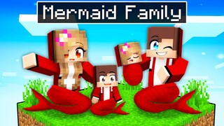 Maizen Having A MERMAID FAMILY in Minecraft! - Parody Story(JJ and Mikey TV)