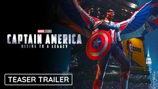 CAPTAIN AMERICA 4 - Teaser Trailer | Marvel Studios & Disney+ Anthony Mackie Movie (2023)