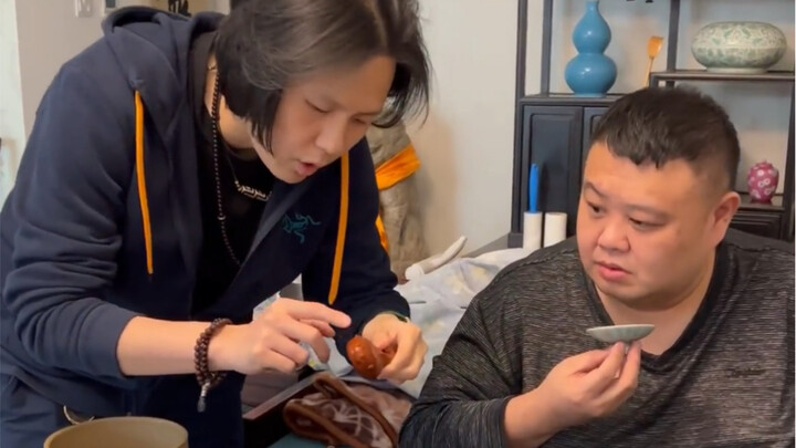 去越哥家串门给他整懵3次