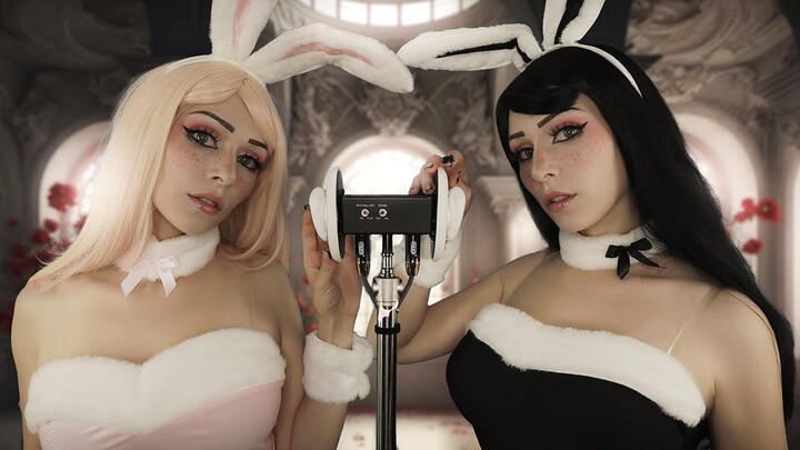 ASMR Twin BUNNY girls help you relax!