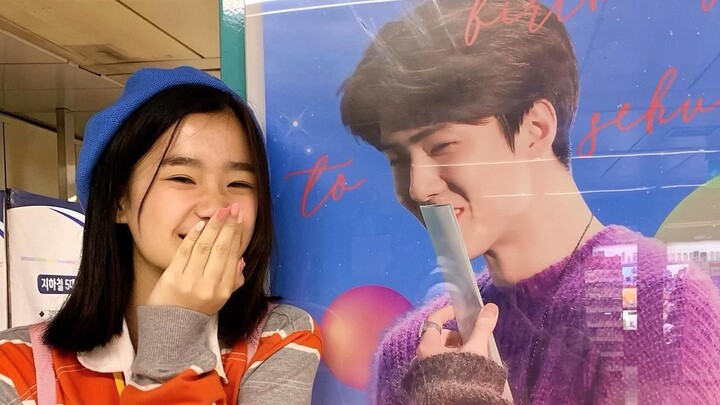 The Thai version of Cai Xukun is actually an EXO-L! Her bias is Sehun! A hardcore K-pop fan!