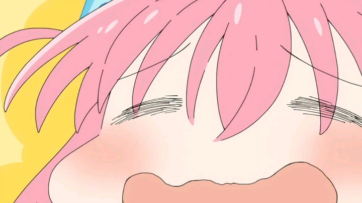 Pochi-chan...is about to melt...