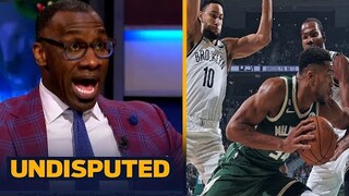 UNDISPUTED - Giannis toyed with Simmons, outlasts Kevin Durant in Bucks win | Skip & Shannon react