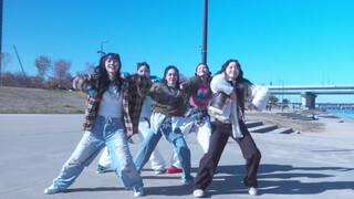 ❄️☀️幸福感满满的冬日圣诞Vibe🎄【TURNS团体】编舞Troye Sivan《Got Me Started》视频｜街头少女战士