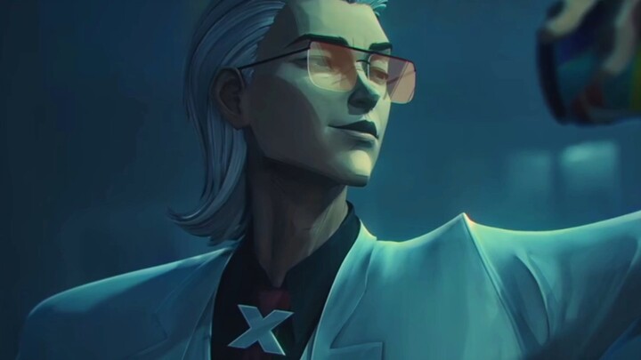 Ah Hu persuaded X to give up the game to avoid being targeted, and 00 participated in the qualifying