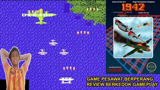 GAME PESAWAT PERANG - 1942 Nintendo NES