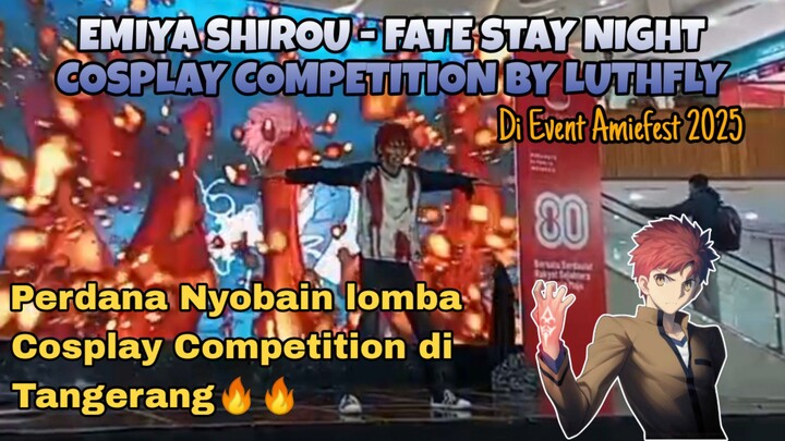 EMIYA SHIROU COSCOMP BY LUTHFLY, Perdana Nyoba coscomp di Tangerang🔥🔥#JPOPENT