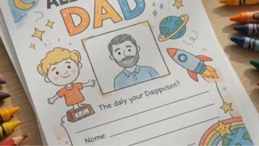 The Cutest Father’s Day Printable Gift for Kids  _ All About Dad