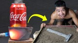 PHD | Làm Cây Búa Bằng Lon Coca | Make A Hammer Out Of Coke Cans