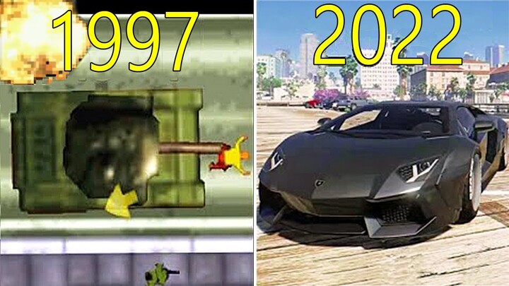 Evolution of Grand Theft Auto 1997-2022