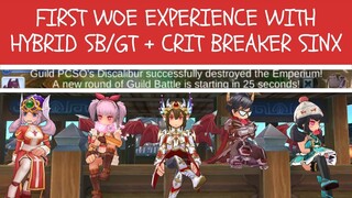 Payat's First WoE Experience with SinX SB/GT and Sub-Breaker build