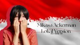 Mikasa Ackerman Melokal Pake Kebaya??!! Siap Kondangan Bareng ayang😍
