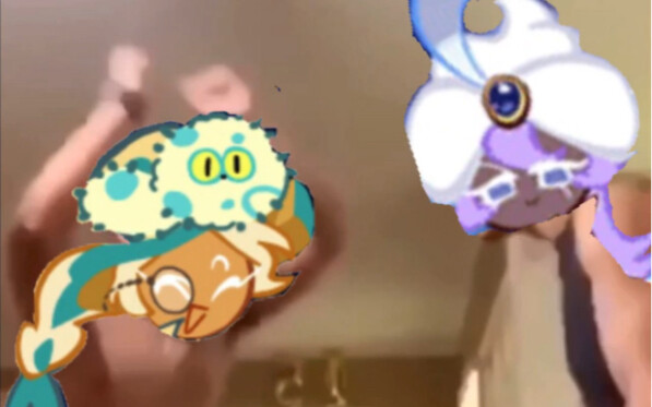 [Running Gingerbread Man] You said you still want to steal?