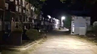 Strolling the city cemetery🪦 at night. 😨