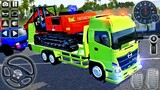 Bus Simulator Indonesia #20 - New MOD Truck Hino Bulldozer JCB Driving - Android GamePlay