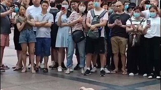 Chengdu Street Art Performance