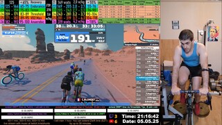 Zwift Cycling Workout 5.05.2025