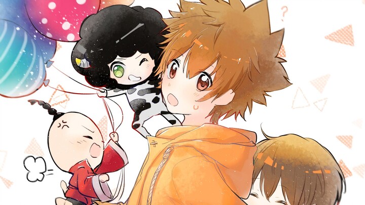 【Giáo viên gia đình / Chữ viết tay của Trung tâm Sawada Tsunayoshi】