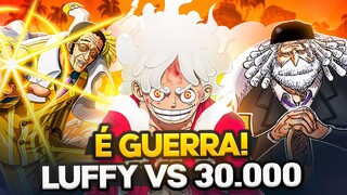 LUFFY vs KIZARU E MARINHA | CAOS NO MUNDO - ONE PIECE 1089