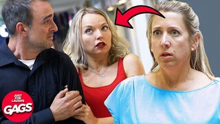 Cheating Boyfriend Pranks Girlfriend | Just For Laughs Gags