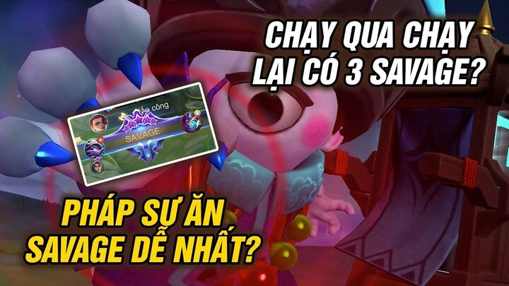 ĐÂY LÀ SIÊU PHÁP SƯ ĂN SAVAGE DỄ NHẤT MLBB 2 GAME 3 SAVAGE EASY VỚI CYCLOPS  Tốp Mỡ
