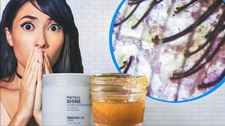 I Tested A Brand's Vs. DIY Scalp Scrub Under A Microscope