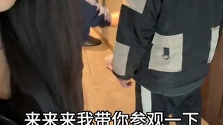 عندما اشترت الزوجة أغطية أحذية للمسح