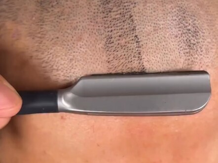 Atomic Samurai Shaves His Head