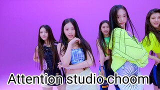 newjeans attention studio choom