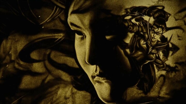 LOL S9 Sand Painting Tribute to RNG-UZI E-sports, never give up! The world's No. 1 ADC!