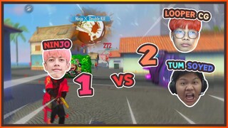 1 VS 2 ตบไก่สักหน่อยชอบร้อง