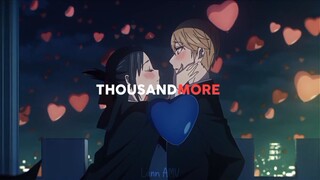 Kaguya Shinomiya X Miyuki Shirogane [A Thousand Year] Kaguya-sama: Love Is War || Typo AMV Edit