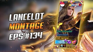 LANCELOT FASTHAND MONTAGE #134 | RANK HIGHLIGHTS | LANCELOT UNLIMITED SKILL 1 | MOBILE LEGENDS