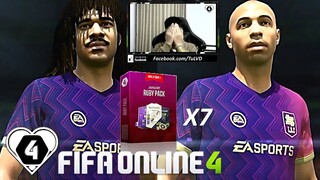 I Love FIFA | HIẾN MÁU 10 Củ TEST 7 GÓI RUBY Tháng 1: NGON VC LUÔN ^^