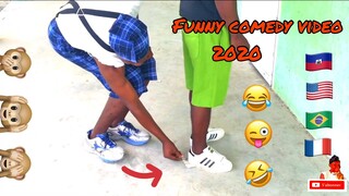 must watch funny comedy video try not to laugh challenge new top funny video by bibi comedy