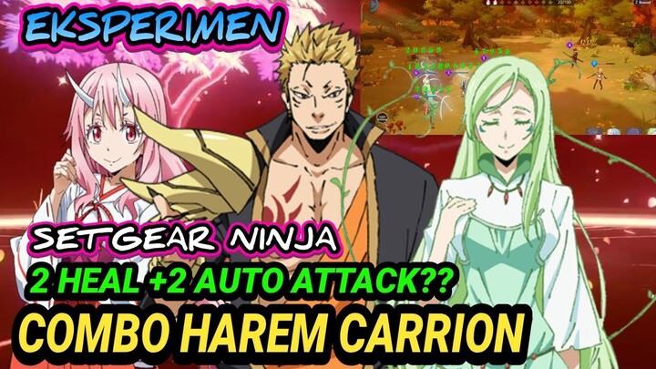 Tes Build Carrion Pake Ninja + Eksperimen Efek Heal Tensura king of Monster
